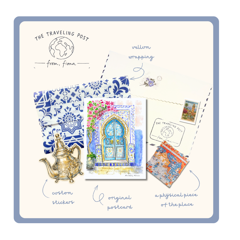 Morocco (June) Letters - Limited Edition!