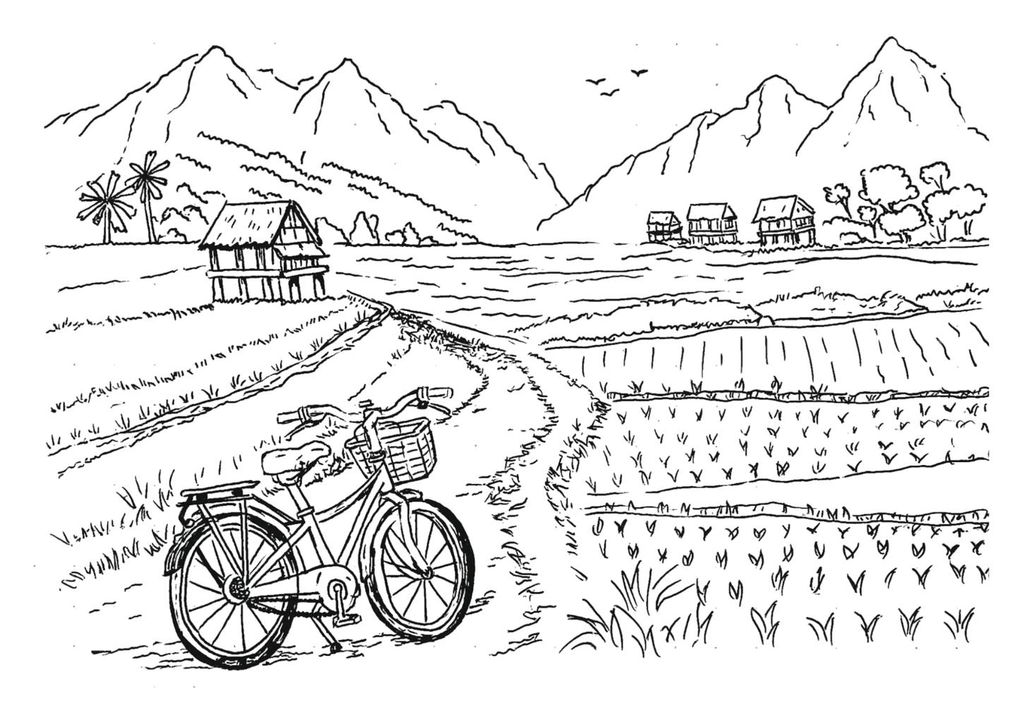 Vietnam Postcard Art Print - Limited Edition!